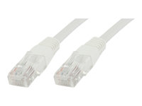 MicroConnect CAT 5e Ikke afskærmet parsnoet (UTP) 5m Netværkskabel Hvid