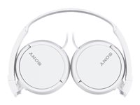 Sony ZX110 On-Ear Headphones - White - MDRZX110WHI