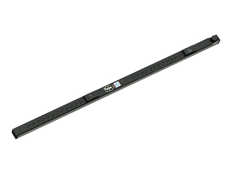 Legrand Rack PDU, Network Metered, ZeroU, 24A, 120V, (24) 5-20R, L5-30P Cord