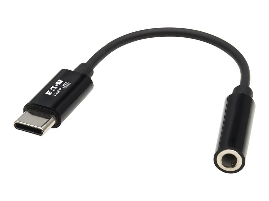 Eaton Tripp Lite Series USB-C to 3.5 mm Headphone Jack Adapter