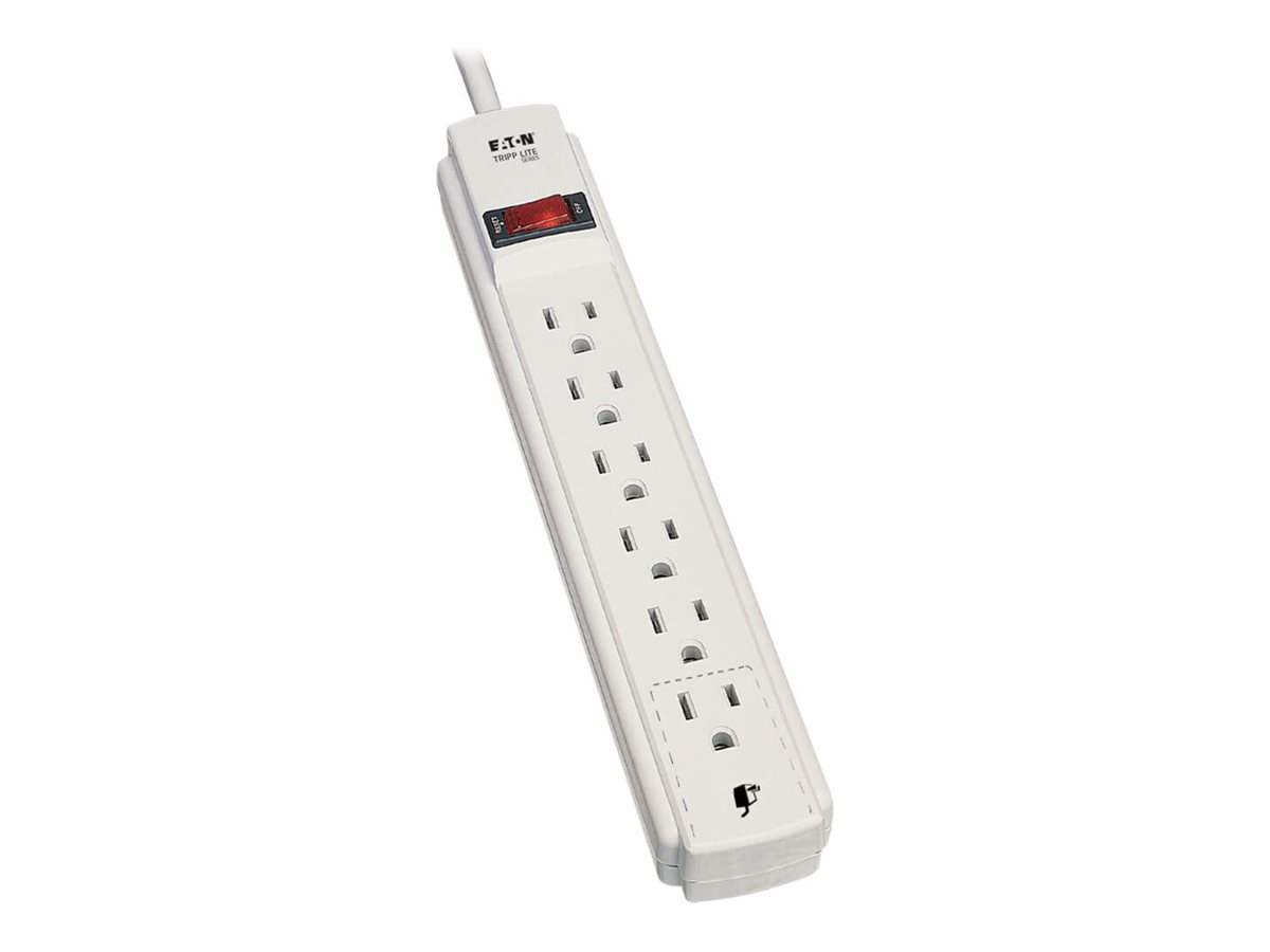 Eaton Tripp Lite Series Power Strip 120V 5-15R 6 Outlet 15' Cord 5-15P