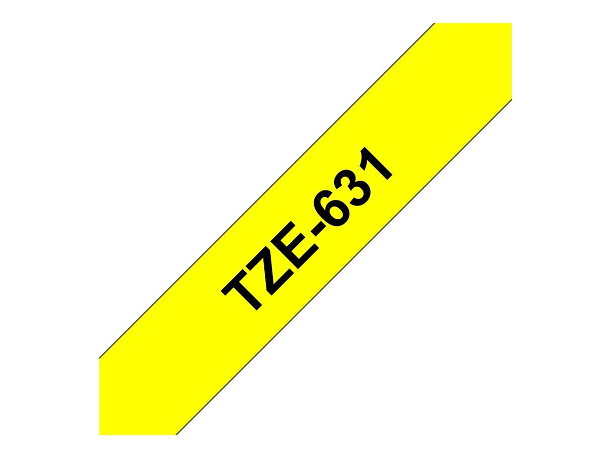 Brother TZe-631 laminated tape 1 cassette(s) Roll (1.2 cm x 8 Product shot Close-up 75550