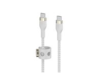 Belkin BoostCharge USB Type-C kabel 2m Hvid
