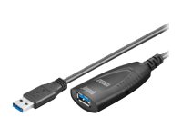 MicroConnect USB 3.0 USB forlængerkabel 5m