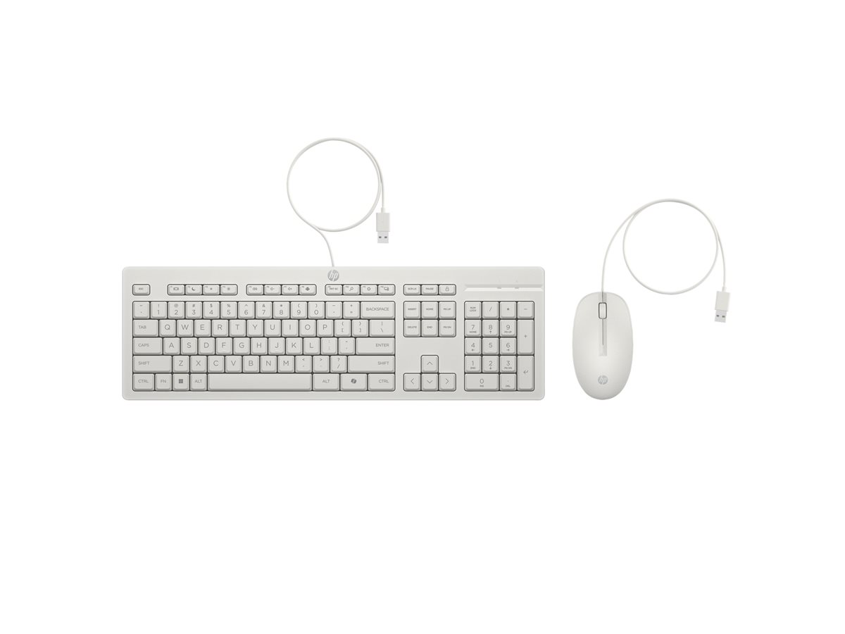 HP Drátová klávesnice a myš – foto 12