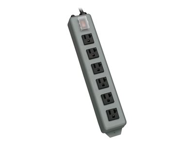 Eaton Tripp Lite Series Industrial Power Strip, 6-Outlet, 15 ft. (4.6 m) Cord, 5-20P Plug