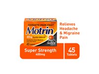 Motrin Super Strength Tablets - 45's