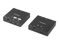 StarTech.com HDMI over CAT6 Extender 4-port USB Hub - Remote HDMI over CAT5 or CAT6 - 165 ft (50m) - 1080p (ST121USBHD) Video/audio/infrarød/USB-forlænger