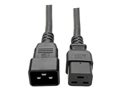 Tripp Lite 6ft Power Cord Extentsion Cable C19 to C20 Heavy Duty 15A 14AWG 6'