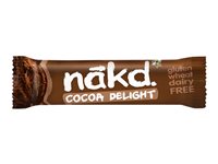 Nakd. Raw Fruit & Nut Bars - Cocoa Delight - 4x35g