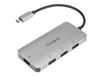 TARGUS USB-C 4 PORT HUB AL CASE