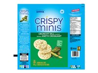 Quaker Crispy Minis - Crunchy Dill - 100g