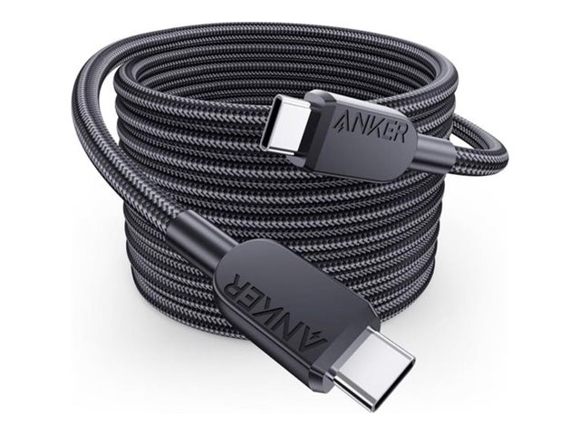 Anker - USB cable - 24 pin USB-C (M) to 24 pin USB-C (M)