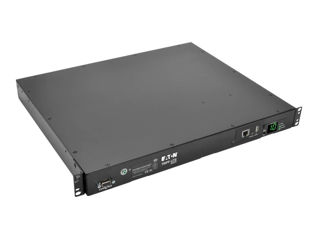 Tripp Lite PDU Switched ATS 2/2.4KW 200/240V 10 C13 2 C14 3.6M Cords 1URM