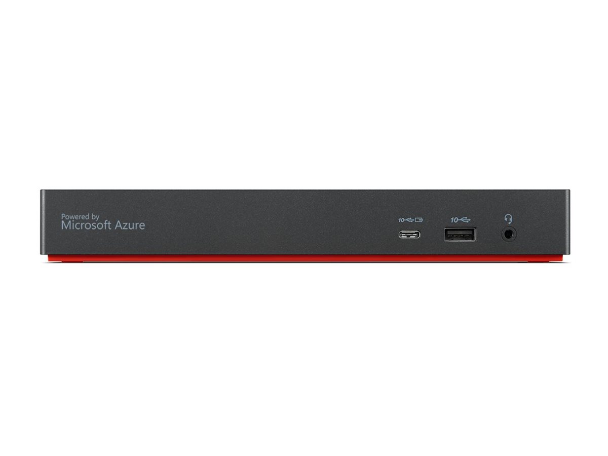 Lenovo ThinkPad Universal Thunderbolt 4 Smart Dock docking station Thunderbolt 4 HDMI 2 x Product shot Front 79800