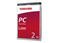 Toshiba L200 Laptop PC - Hard drive - 2 TB - inter