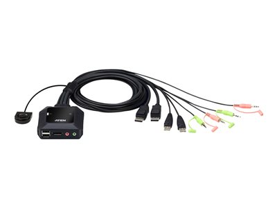ATEN CS22DP - KVM / audio / USB switch