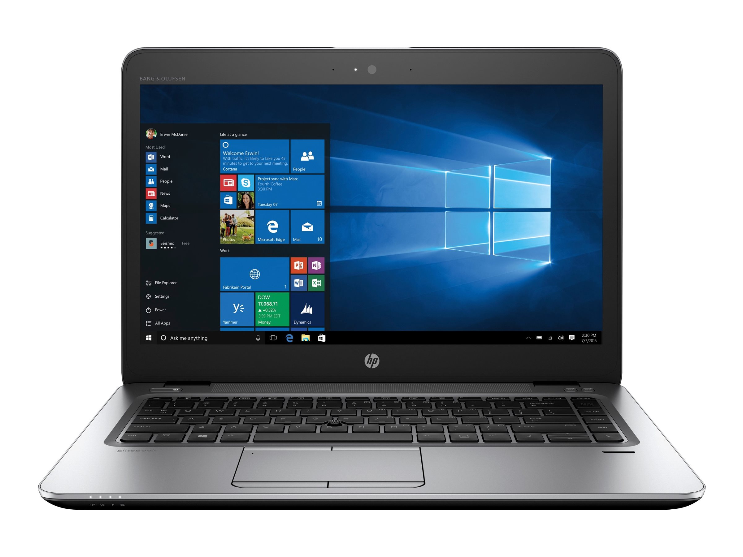 HP EliteBook 840 G4 - Core i7 7500U / 2.7 GHz | Overview