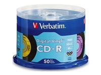 Verbatim Digital Vinyl CD-R 50 x CD-R 700 MB (80min) 52x spindle