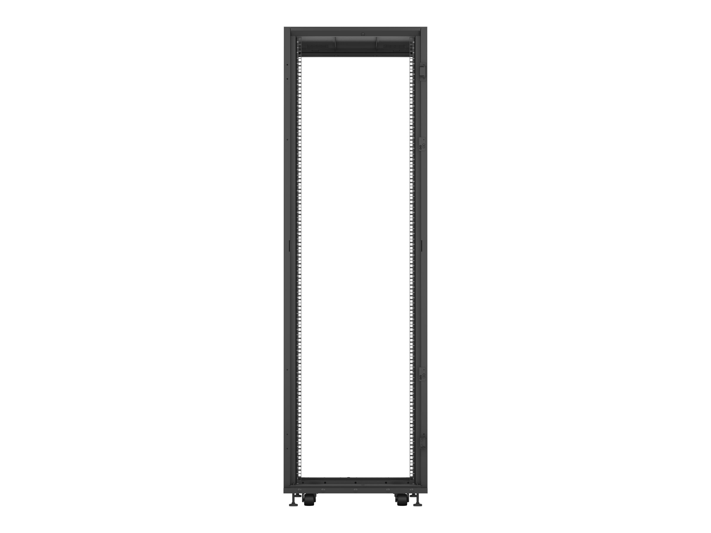 Vertiv - Rack cable organizer - front and rear - black