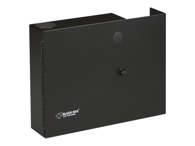 Black Box Fiber Wall Cabinet Open-Style, Unloaded, Accepts 2 Adapter Panels
