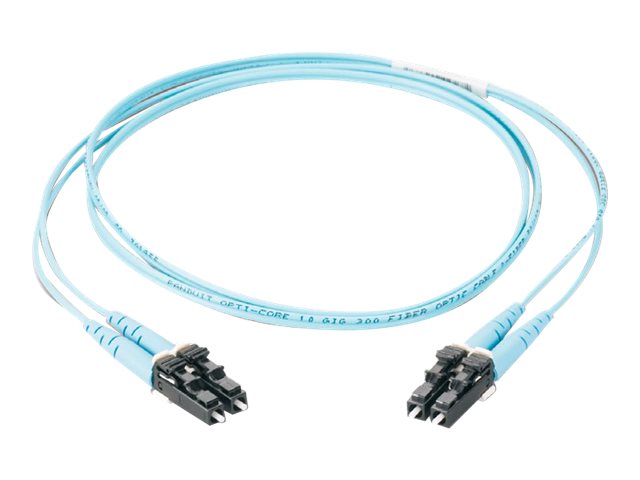 Panduit Opti-Core patch cable - 30 m - aqua