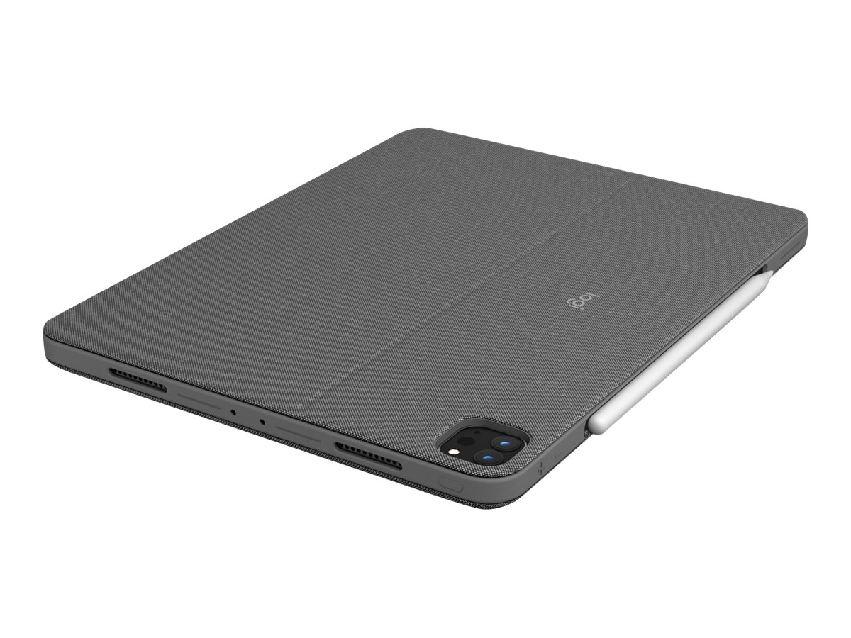 Logitech Combo Touch - klávesnice a pouzdro - s trackpad - QWERTY - italská - písek (sand) Vstupní zařízení – foto 3