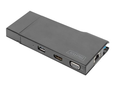 DIGITUS Dockingstation USB 3.0 7 Port, Travel - DA-70894