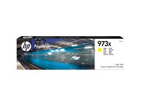 HP 973X HY jaune original cartridge