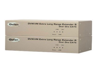 Gefen DVIKVM Extra Long Range Extender - video/USB extender