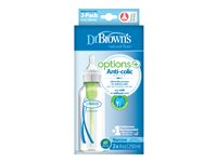 Dr Brown's Options Bottle - Narrow - 250ml - 2 pack