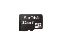 SanDisk - Flash memory card (adapter included) - 32 GB - Class 4 