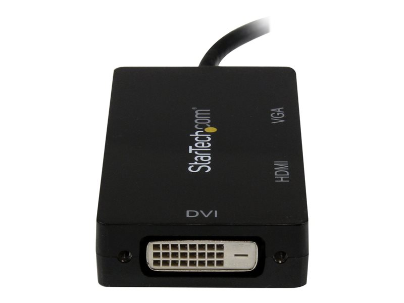 StarTech.com Adaptateur mDP vers HDMI/VGA/DVI - 1080p