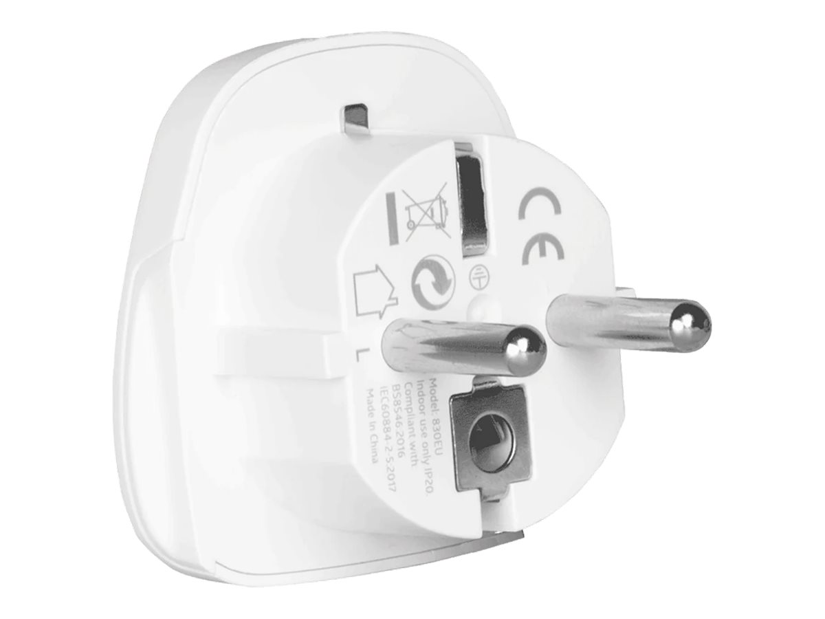 LOGiiX Travel Adapter Europe White LGX13578