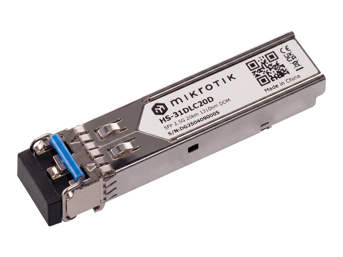 MikroTik, SFP (mini-GBIC) transceiver module, 1GbE, 2.5GbE