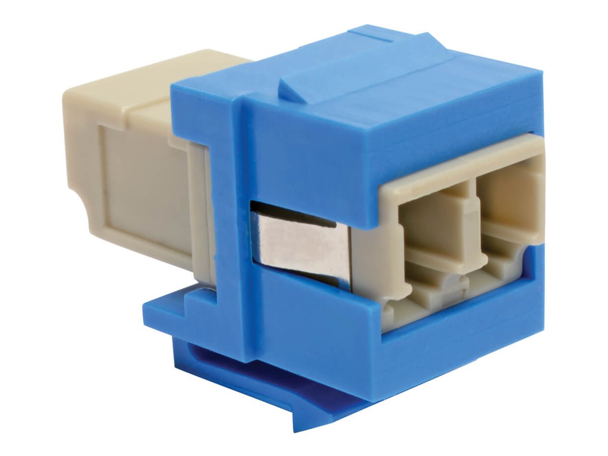 Eaton Tripp Lite Series Duplex Multimode Fiber Coupler, Keystone Jack
