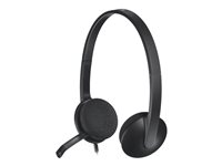 LOGI H340 USB Headset black