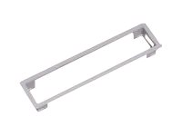 BACHMANN POWER FRAME built in frame 6-way, White RAL9010, or installation in Countertops, Housing steel plate and powdered