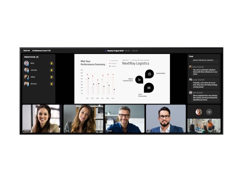 Samsung QP105DX-5K - 105" Diagonal Class (104.6" viewable)