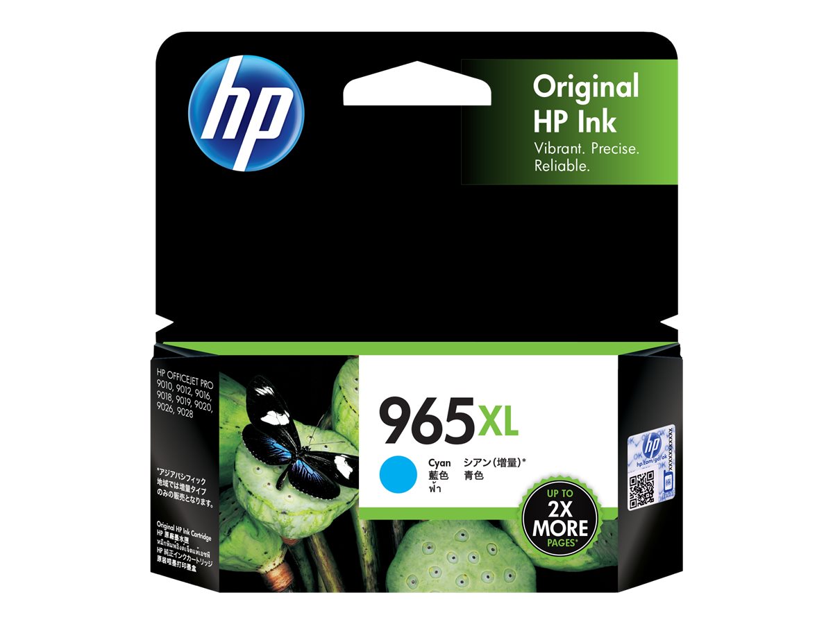 HP 965XL High Yield cyan original ink Usage / lifestyle Multi-angle 72520