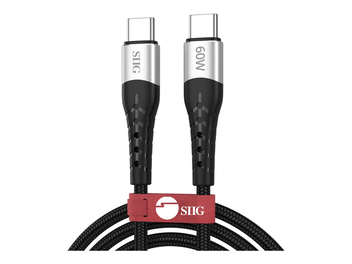 SIIG - USB cable - USB-C (M) to USB-C (M)