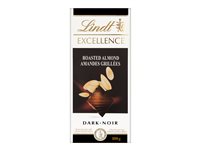 Lindt Excellence Dark Chocolate Bar - Roasted Almond - 100g
