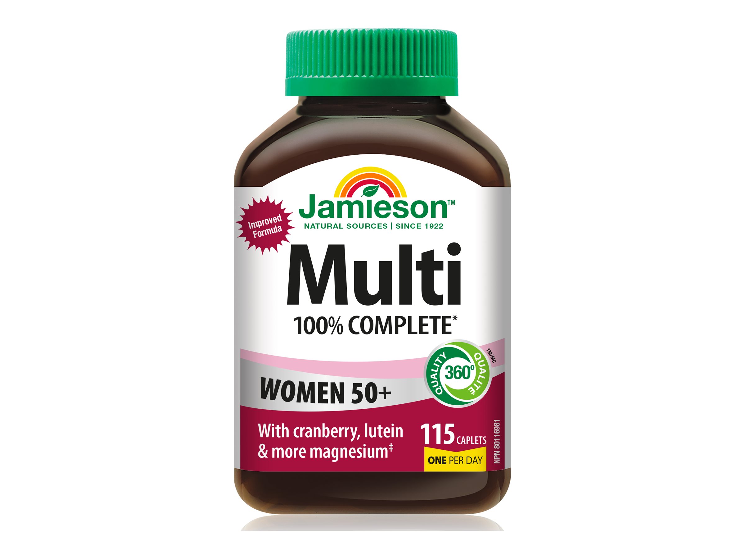 Jamieson Multi 100% Complete Women 50+ Caplets - 115's