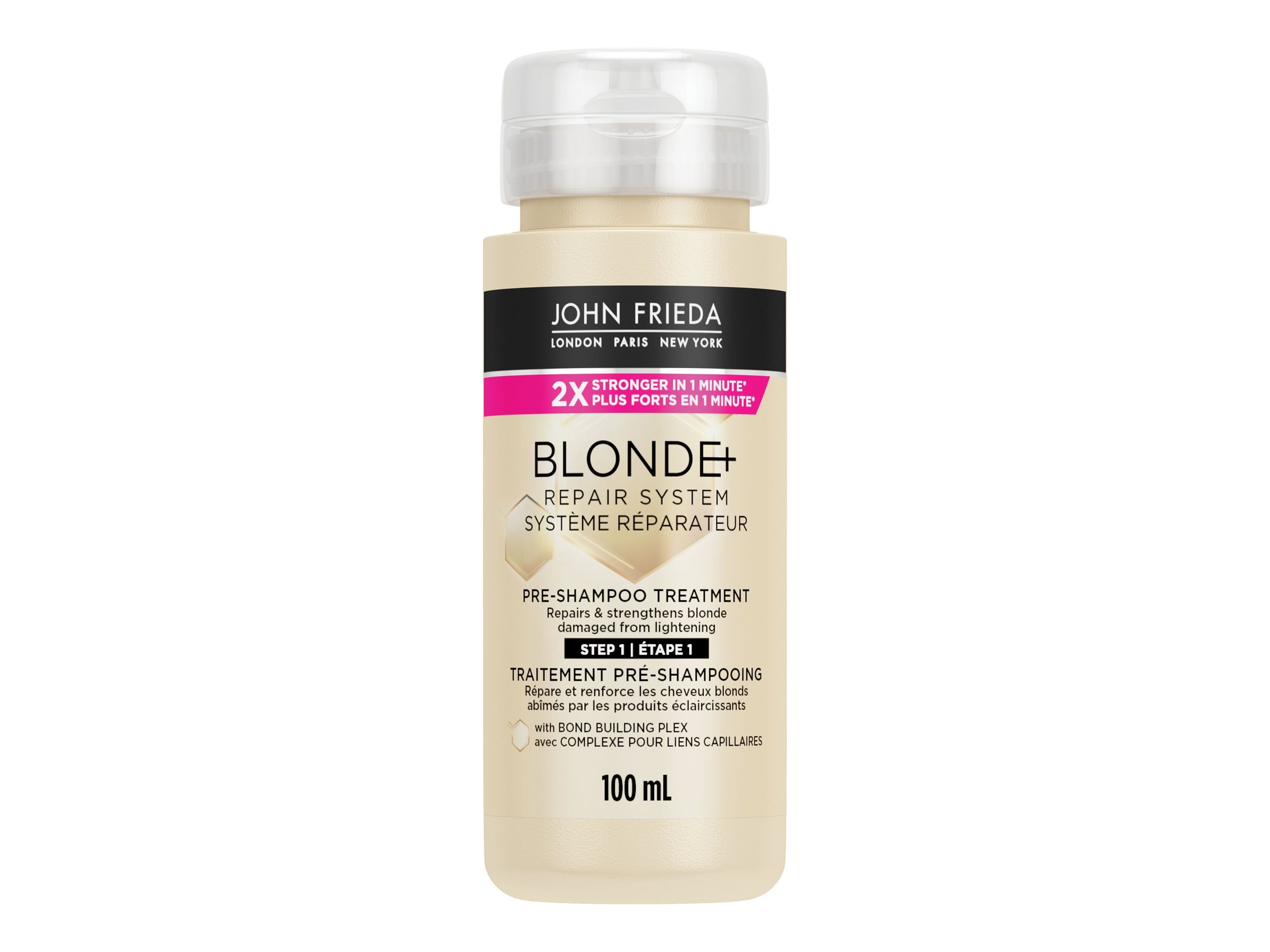 John Frieda Blonde+ Repair System Step 1 Pre-shampoo Treatment - 100ml