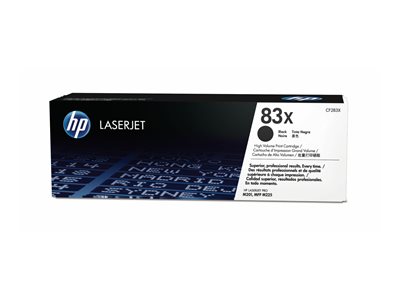 HP 83X Black Toner CF283X