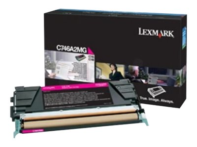 LEXMARK Projekt Toner magenta C746 C748 - C746A3MG
