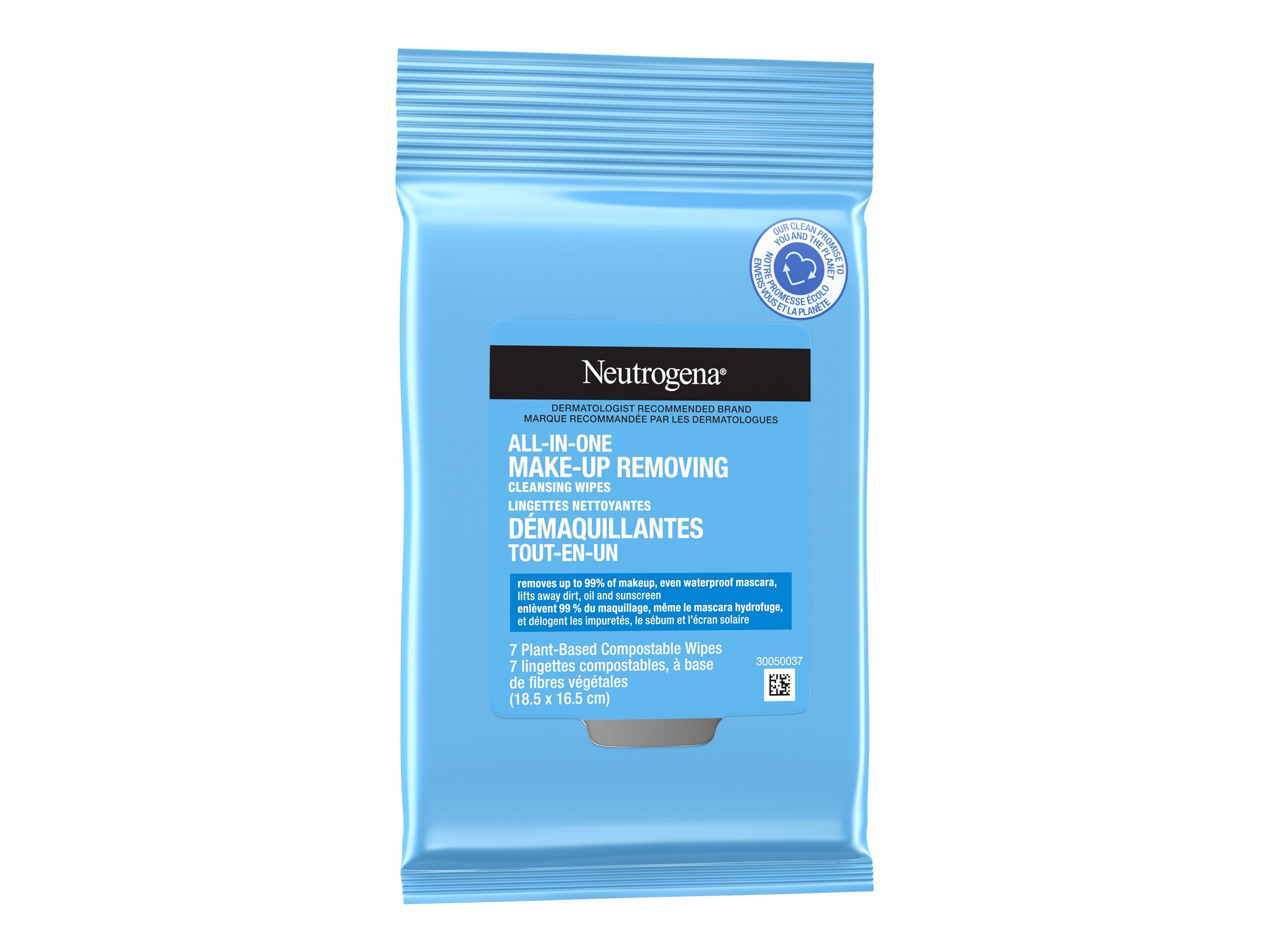 Neutrogena All-in-One Make-Up Removing Cleansing Wipes - 7's