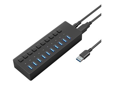 4XEM - Hub - power switch, data transfer