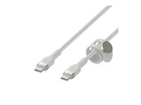 Belkin BoostCharge USB Type-C kabel 3m Hvid