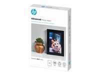 HP Advanced Glossy Photo Paper - photo paper - glossy - 100 sheet(s) - 100 x 150 mm - 250 g/m²